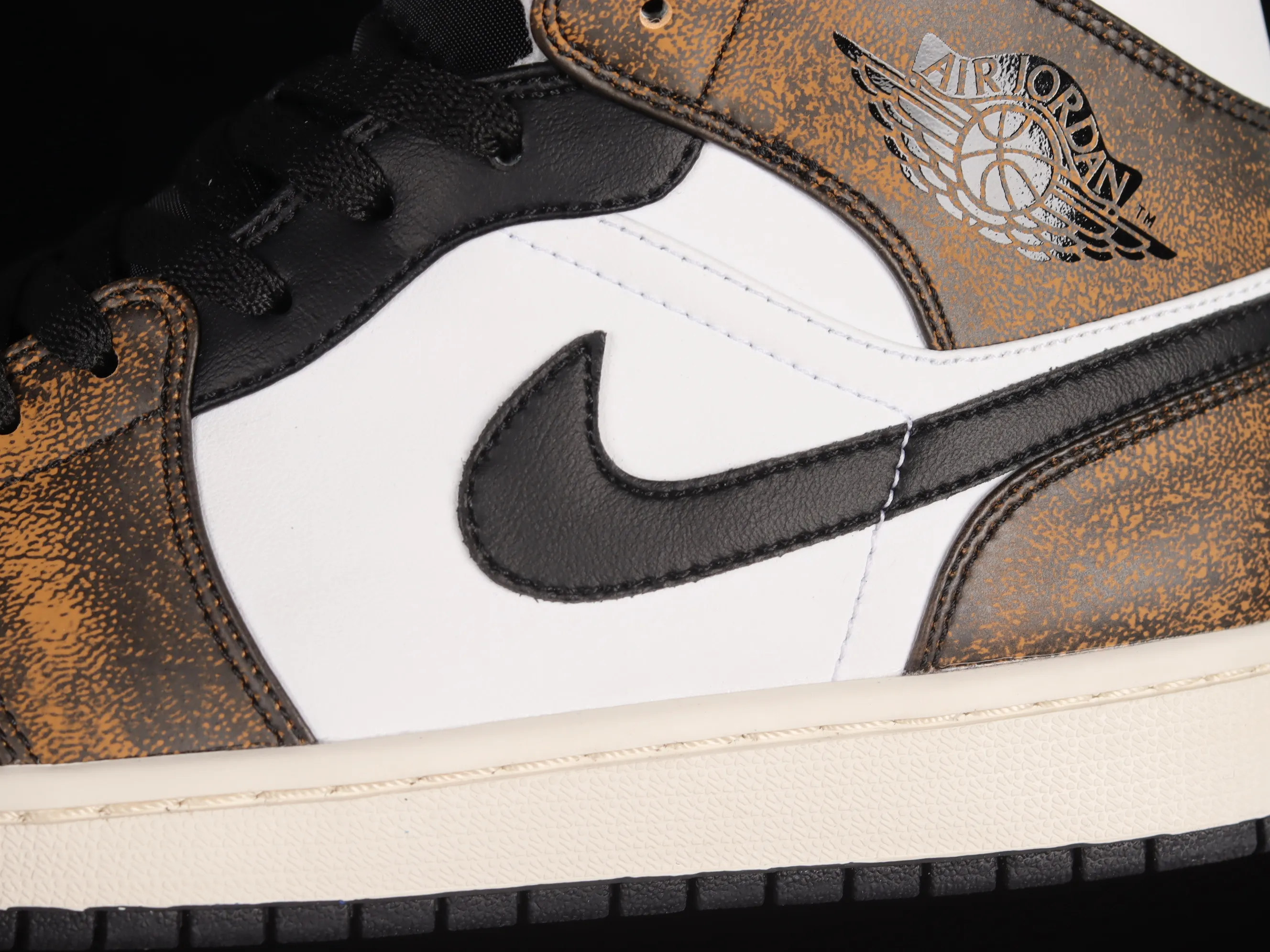 All categories Air Jordan Jordan series basketball shoes Air Jordan 1 Mid Air Jordan 1 Mid "Wear Away" AJ1 Joe 1 starry sky tie-dye China basketball shoes DQ8417-071